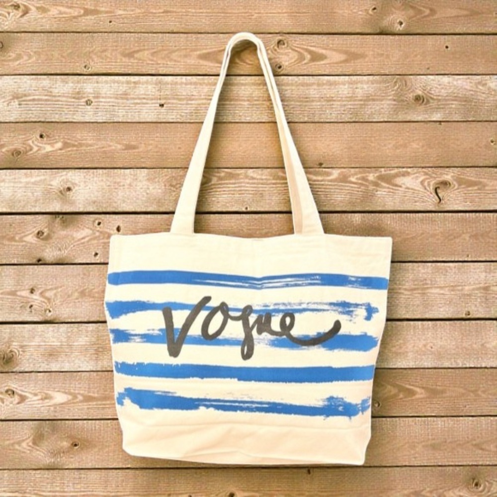 Vogue Canvas Tote NEW